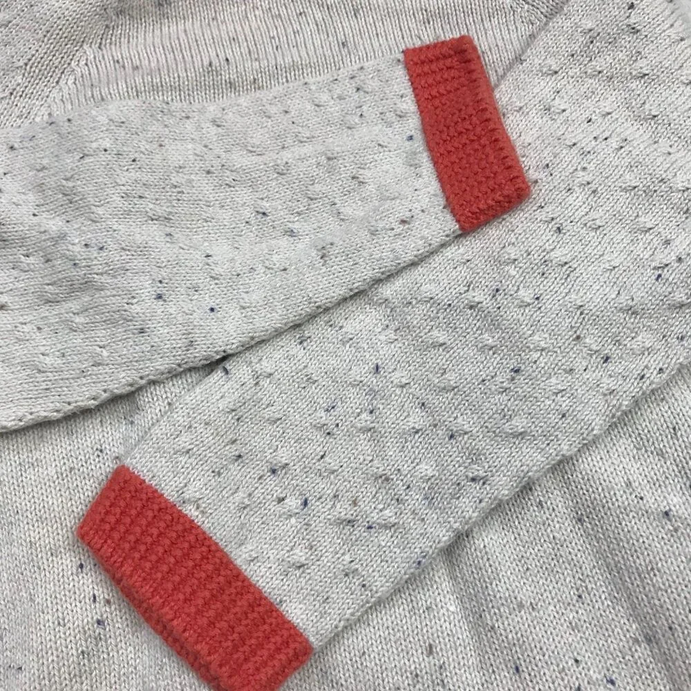 Hanna Andersson Neutral Knit Cardigan‎ Sweater Toddler Girls 2T Organic Cotton